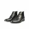 Bottines NOIR B-BLAKE CUIR -Mocassins et bateaux boutique bottines noir b blake cuir 5