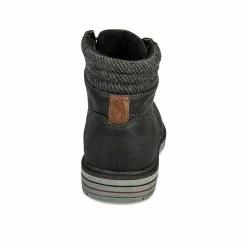 Bottines NOIR CAPE MOUNTAIN 9 Bottines NOIR CAPE MOUNTAIN -Mocassins et bateaux boutique bottines noir cape mountain 7