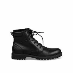 Bottines NOIR DENIM SIDE 11 Bottines NOIR DENIM SIDE -Mocassins et bateaux boutique bottines noir denim side 23