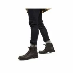 Bottines NOIR DENIM SIDE -Mocassins et bateaux boutique bottines noir denim side 41