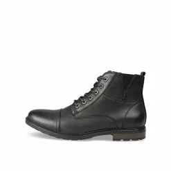 Bottines NOIR DENIM SIDE -Mocassins et bateaux boutique bottines noir denim side 44