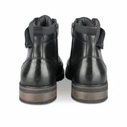 Bottines NOIR DENIM SIDE 10 Bottines NOIR DENIM SIDE -Mocassins et bateaux boutique bottines noir denim side 52