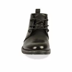 Bottines NOIR DENIM SIDE -Mocassins et bateaux boutique bottines noir denim side 63