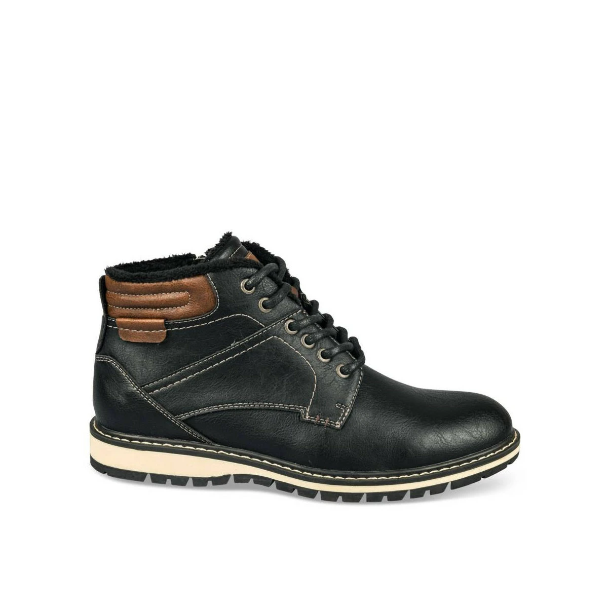 Bottines NOIR DENIM SIDE 4 Bottines NOIR DENIM SIDE – Image 2