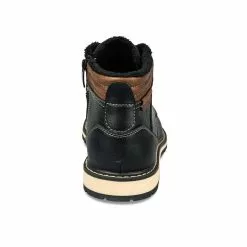 Bottines NOIR DENIM SIDE 9 Bottines NOIR DENIM SIDE -Mocassins et bateaux boutique bottines noir denim side 71