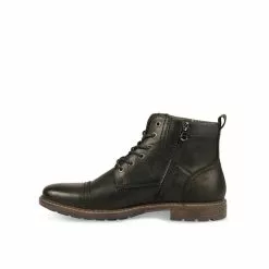 Bottines NOIR DENIM SIDE 10 Bottines NOIR DENIM SIDE -Mocassins et bateaux boutique bottines noir denim side 8
