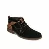 Bottines NOIR DENIM SIDE CUIR