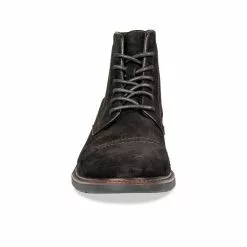 Bottines NOIR DENIM SIDE CUIR 11 Bottines NOIR DENIM SIDE CUIR -Mocassins et bateaux boutique bottines noir denim side cuir 28