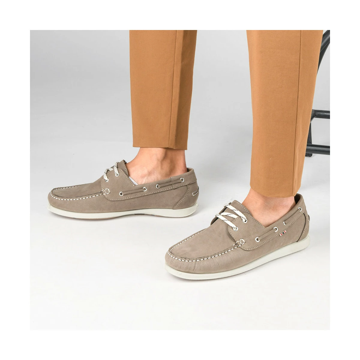 Chaussures Bateau BEIGE MEGIS CASUAL 4 Chaussures Bateau BEIGE MEGIS CASUAL – Image 2