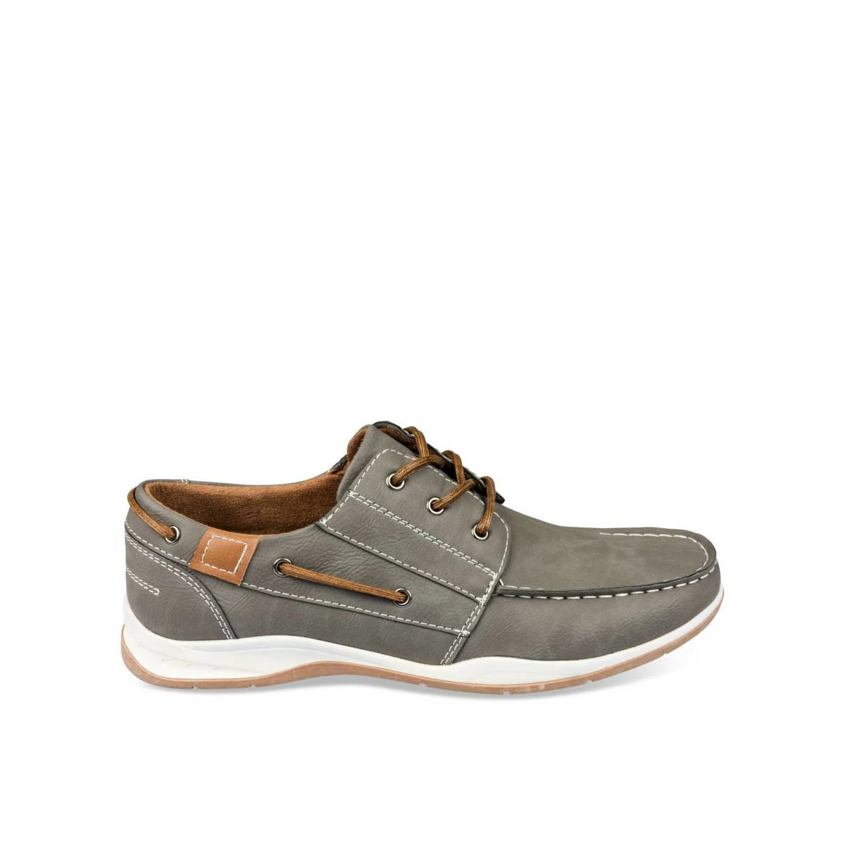 Chaussures Bateau GRIS CAPE BOARD 4 Chaussures Bateau GRIS CAPE BOARD – Image 2