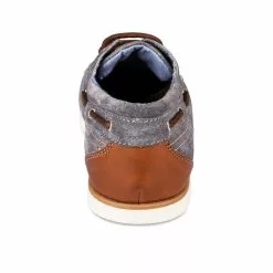 Chaussures Bateau GRIS CAPE BOARD CUIR -Mocassins et bateaux boutique chaussures bateau gris cape board cuir 2