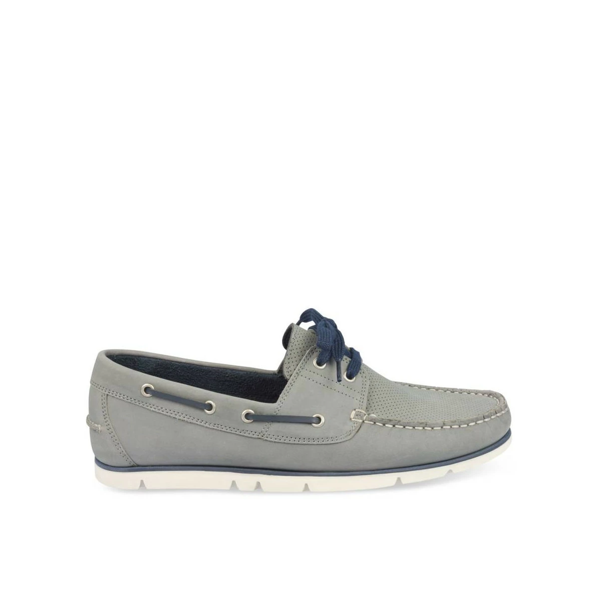 Chaussures Bateau GRIS CAPE BOARD CUIR 4 Chaussures Bateau GRIS CAPE BOARD CUIR – Image 2