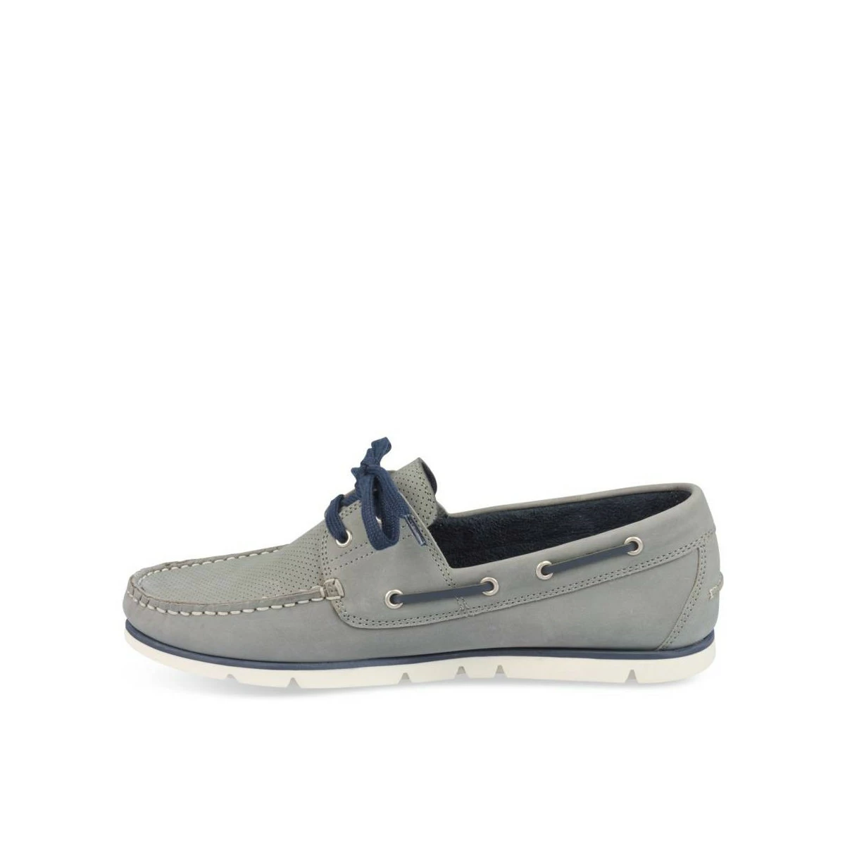 Chaussures Bateau GRIS CAPE BOARD CUIR 6 Chaussures Bateau GRIS CAPE BOARD CUIR – Image 4