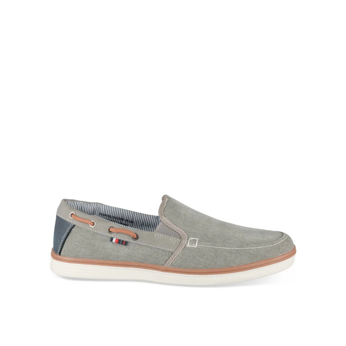 Chaussures Bateau GRIS DENIM SIDE 3 Chaussures Bateau GRIS DENIM SIDE