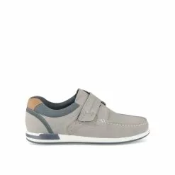 Chaussures Bateau GRIS MEGIS CASUAL