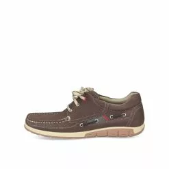 Chaussures Bateau MARRON CAPE BOARD CUIR -Mocassins et bateaux boutique chaussures bateau marron cape board cuir 3