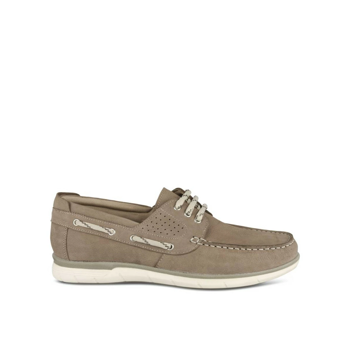 Chaussures Bateau TAUPE MEGIS CASUAL 3 Chaussures Bateau TAUPE MEGIS CASUAL