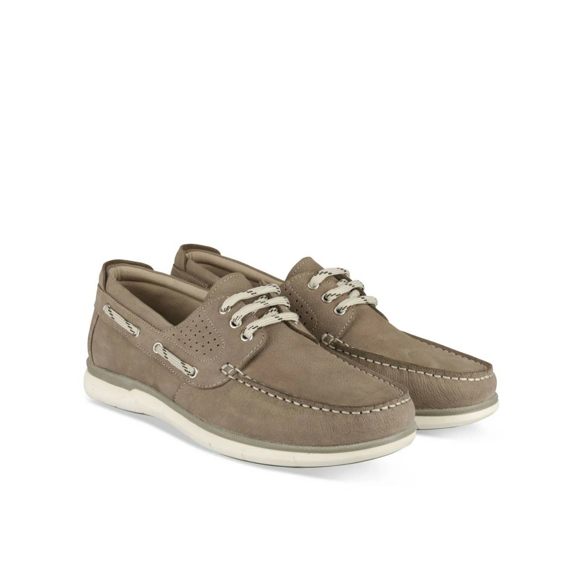 Chaussures Bateau TAUPE MEGIS CASUAL 4 Chaussures Bateau TAUPE MEGIS CASUAL – Image 2