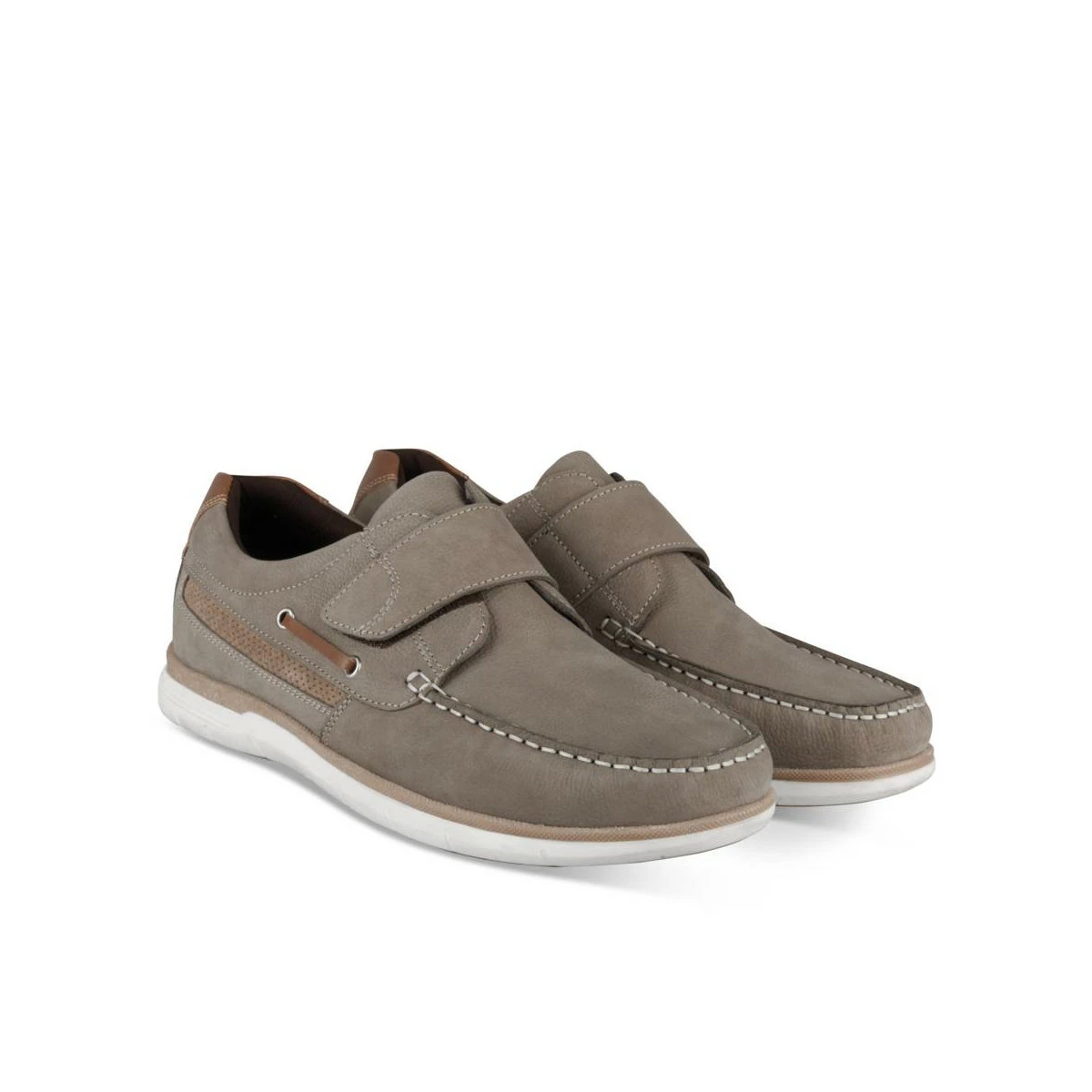 Chaussures Bateau TAUPE MEGIS CASUAL 4 Chaussures Bateau TAUPE MEGIS CASUAL – Image 2