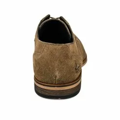 Derbies BEIGE DENIM SIDE CUIR -Mocassins et bateaux boutique derbies beige denim side cuir 2