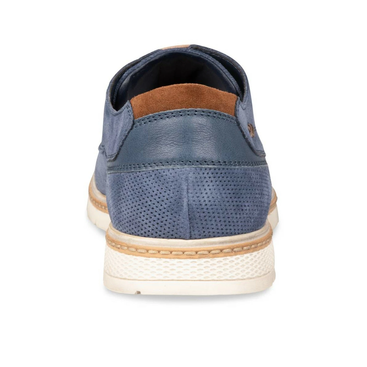 Derbies BLEU DENIM SIDE CUIR 5 Derbies BLEU DENIM SIDE CUIR – Image 3