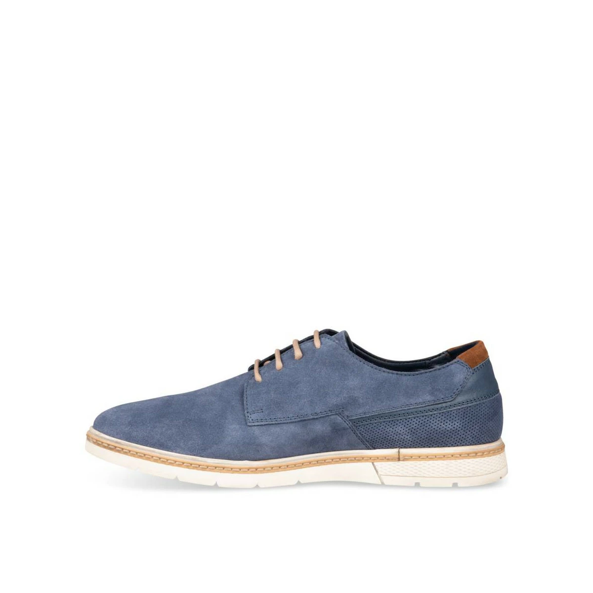 Derbies BLEU DENIM SIDE CUIR 6 Derbies BLEU DENIM SIDE CUIR – Image 4