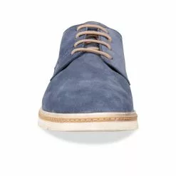 Derbies BLEU DENIM SIDE CUIR 11 Derbies BLEU DENIM SIDE CUIR -Mocassins et bateaux boutique derbies bleu denim side cuir 4