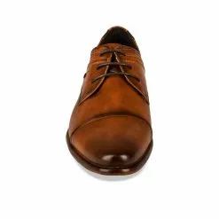 Derbies COGNAC B-BLAKE -Mocassins et bateaux boutique derbies cognac b blake 113