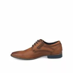 Derbies COGNAC B-BLAKE -Mocassins et bateaux boutique derbies cognac b blake 127