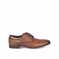 Derbies COGNAC B-BLAKE -Mocassins et bateaux boutique derbies cognac b blake 130