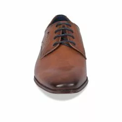 Derbies COGNAC B-BLAKE -Mocassins et bateaux boutique derbies cognac b blake 133