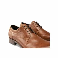 Derbies COGNAC B-BLAKE -Mocassins et bateaux boutique derbies cognac b blake 139