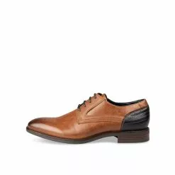 Derbies COGNAC B-BLAKE -Mocassins et bateaux boutique derbies cognac b blake 27
