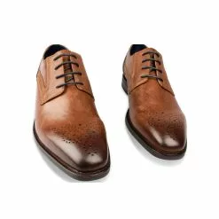Derbies COGNAC B-BLAKE -Mocassins et bateaux boutique derbies cognac b blake 30