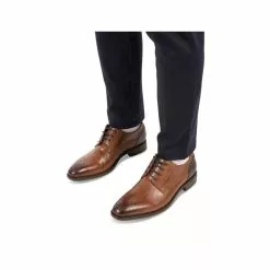 Derbies COGNAC B-BLAKE -Mocassins et bateaux boutique derbies cognac b blake 31