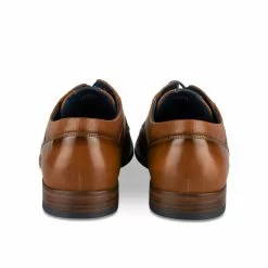 Derbies COGNAC B-BLAKE -Mocassins et bateaux boutique derbies cognac b blake 55
