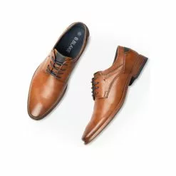 Derbies COGNAC B-BLAKE 10 Derbies COGNAC B-BLAKE -Mocassins et bateaux boutique derbies cognac b blake 75
