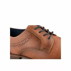 Derbies COGNAC B-BLAKE -Mocassins et bateaux boutique derbies cognac b blake 93