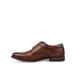 Derbies COGNAC B-BLAKE -Mocassins et bateaux boutique derbies cognac b blake 97
