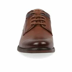 Derbies COGNAC B-BLAKE -Mocassins et bateaux boutique derbies cognac b blake 98