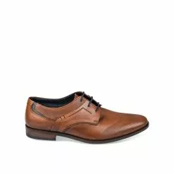 Derbies COGNAC B-BLAKE CUIR -Mocassins et bateaux boutique derbies cognac b blake cuir 16