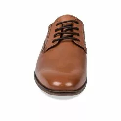 Derbies COGNAC B-BLAKE CUIR -Mocassins et bateaux boutique derbies cognac b blake cuir 24