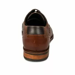 Derbies COGNAC B-BLAKE CUIR -Mocassins et bateaux boutique derbies cognac b blake cuir 7