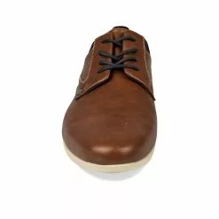 Derbies COGNAC DENIM SIDE 11 Derbies COGNAC DENIM SIDE -Mocassins et bateaux boutique derbies cognac denim side 14