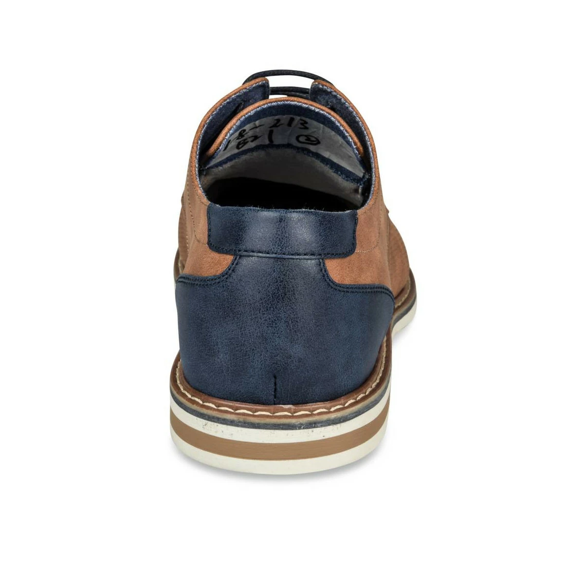 Derbies COGNAC DENIM SIDE 5 Derbies COGNAC DENIM SIDE – Image 3