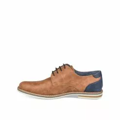 Derbies COGNAC DENIM SIDE 10 Derbies COGNAC DENIM SIDE -Mocassins et bateaux boutique derbies cognac denim side 18