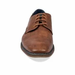 Derbies COGNAC DENIM SIDE -Mocassins et bateaux boutique derbies cognac denim side 4