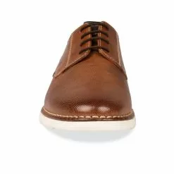 Derbies COGNAC DENIM SIDE CUIR -Mocassins et bateaux boutique derbies cognac denim side cuir 4