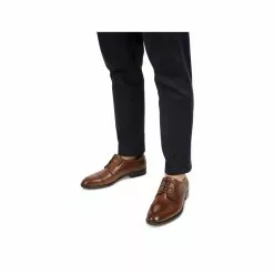 Derbies COGNAC PIERRE CARDIN -Mocassins et bateaux boutique derbies cognac pierre cardin 18
