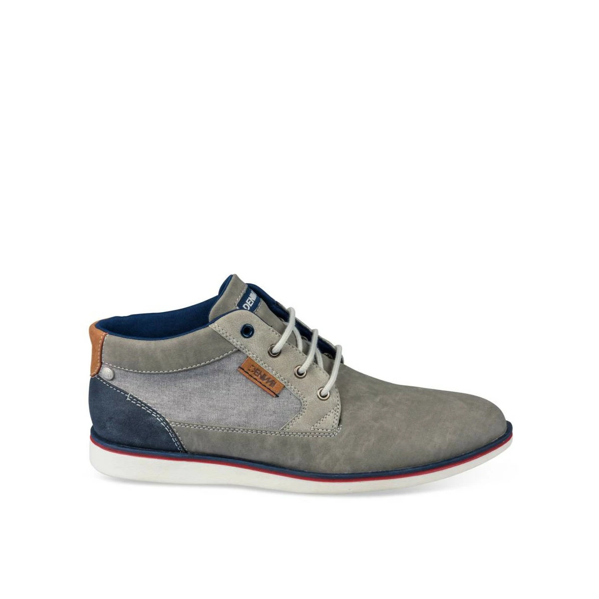Derbies GRIS DENIM SIDE 4 Derbies GRIS DENIM SIDE – Image 2
